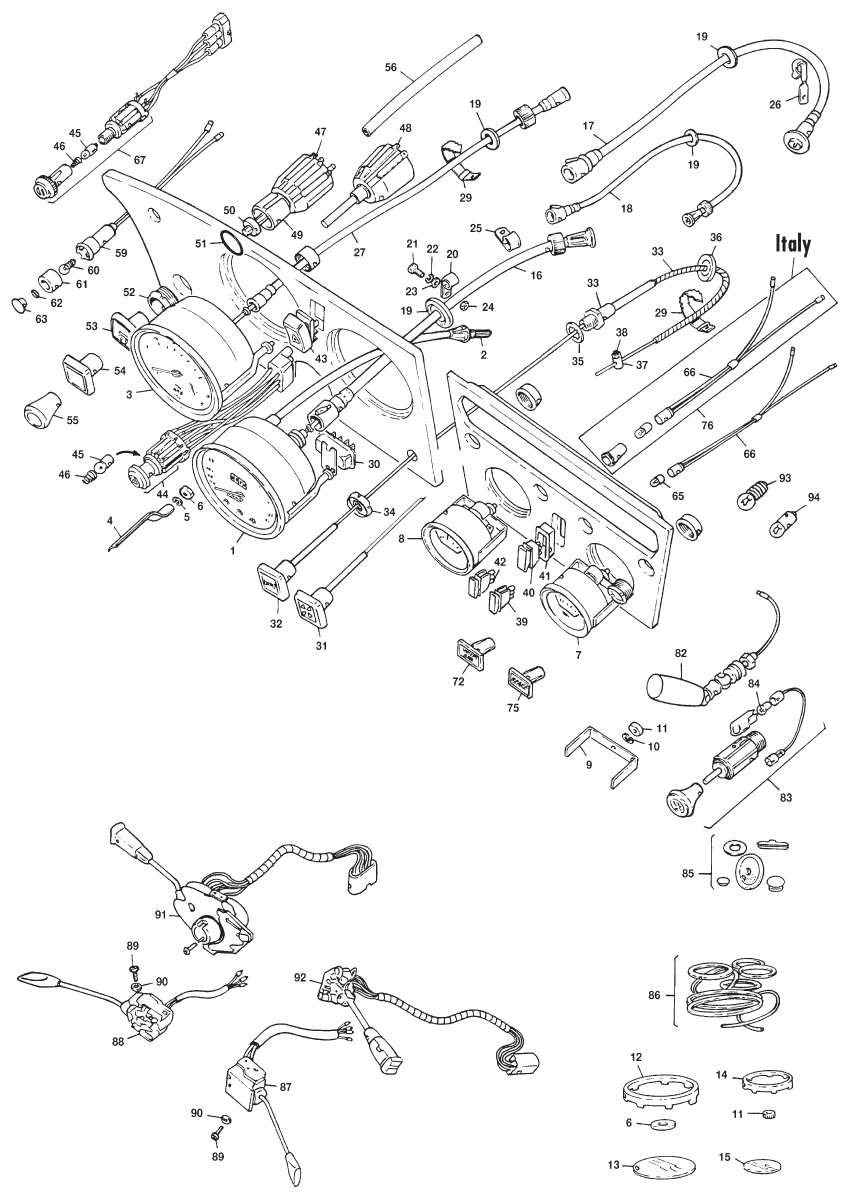 Dash Instruments MKIV, 1500 - Engine controls & speed control - Engine ...