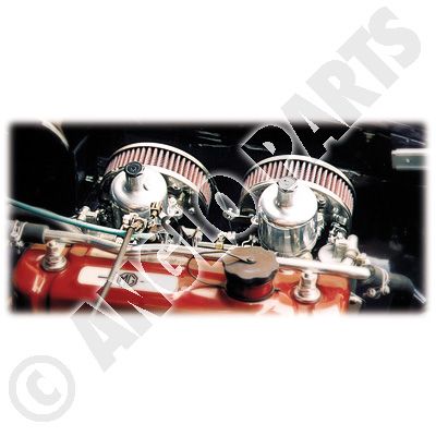 K&N CHROME FILTERASS KN56-1390 101.038  náhradní díly K&N CHROME FILTERASS KN56-1390