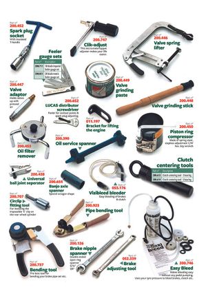 MGB 1962-1980 - General tools Workshop tools 4