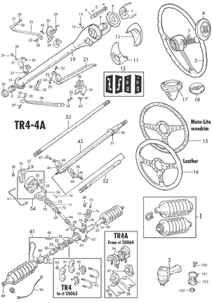 undefined TR4 steering