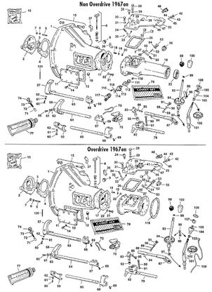 MGB 1962-1980 - Gearboxes & Gearbox parts Automatic gearbox 2