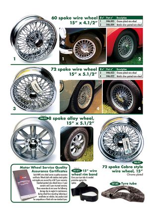 MGA 1955-1962 - Wheels Wheels & maintenance 2