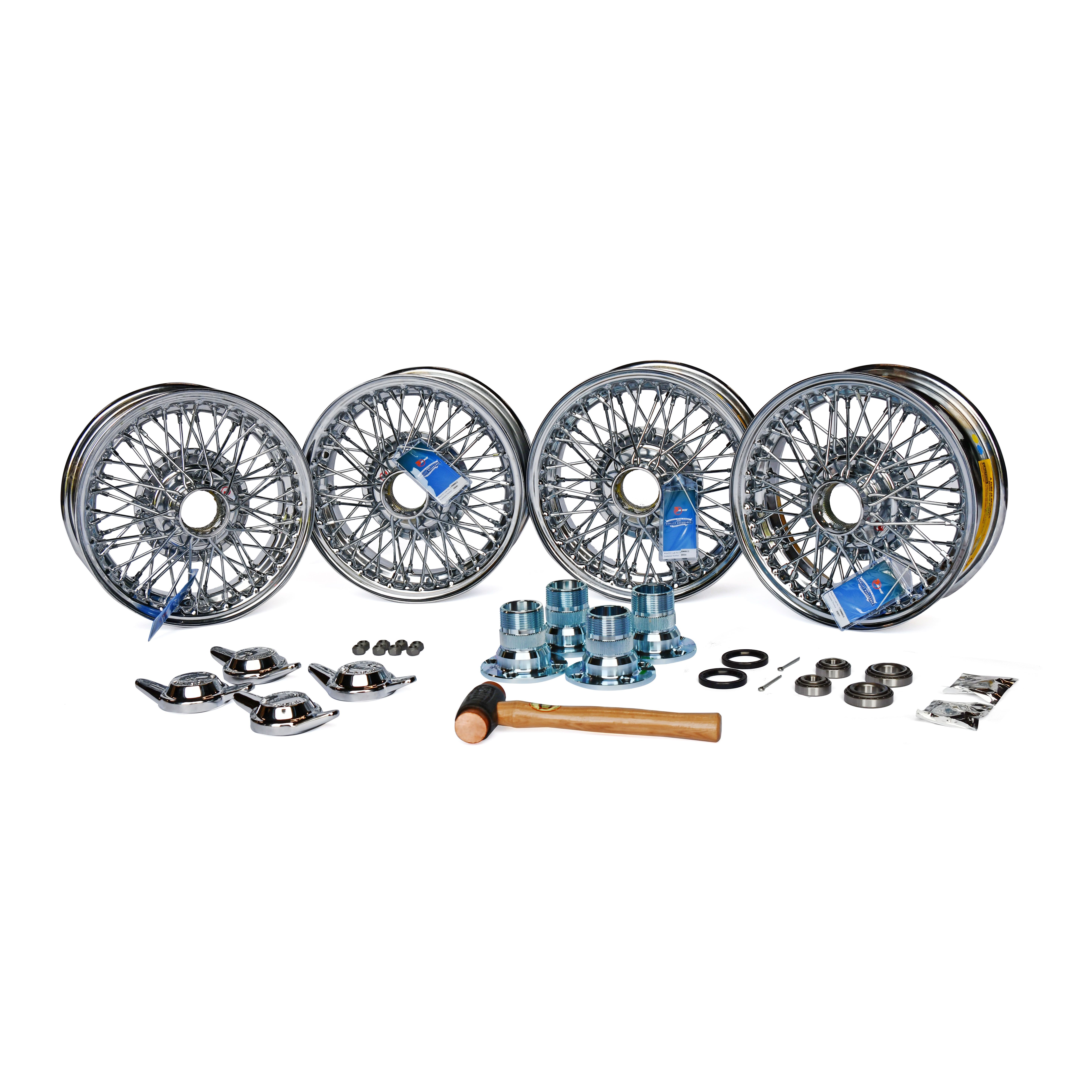 WIRE WHEEL, CONVERSION KIT / MGB 6367 (AP KIT) MGB 19621980