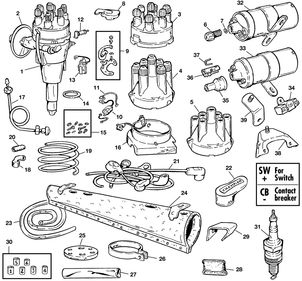 undefined Ignition system 6 cyl