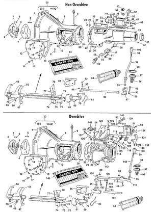 MGB 1962-1980 - Gearboxes & Gearbox parts Automatic gearbox 9