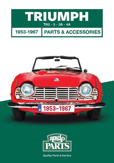 TR2-4A PARTS CATALOGUE 190243 190.243 Triumph TR2-3-3A-4-4A 1953-1967 spare parts TR2-4A PARTS CATALOGUE 190243 1