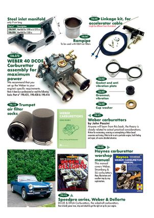 Austin-Healey Sprite 1958-1964 - Carburettors & Parts Carburettors & repair kits 8