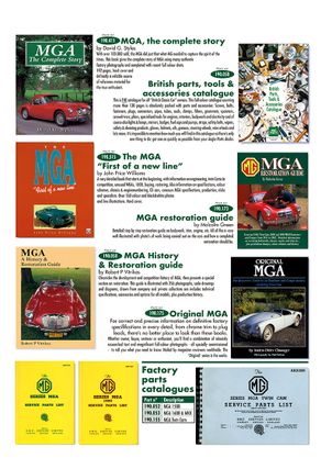 MGA 1955-1962 - Workshop & service manuals Books 1
