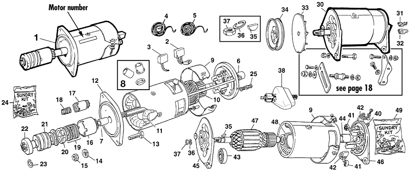 Starter motor & dynamo - Accu, startmotor, dynamo & alternator ...