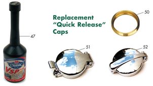 MGTC 1945-1949 - Fuel caps & covers Lamps & accessories 3