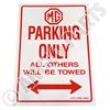 MG PARKING ONLY EMAILLE