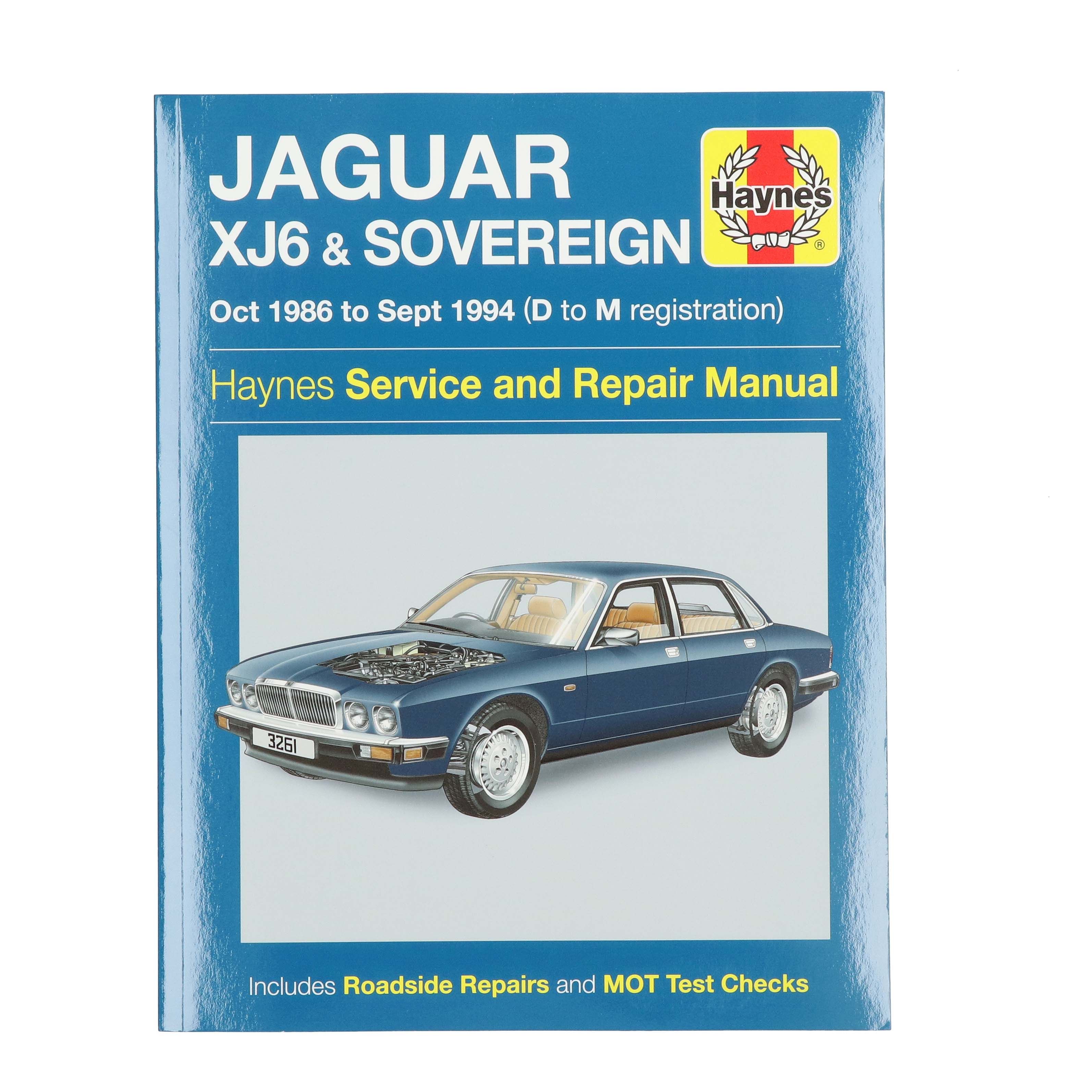 ジャガー XJ6 Haynesレストアマニュアル Jaguar XJ6, XJ & Sovereign; Daimler Sovereign (68 - Oct 86