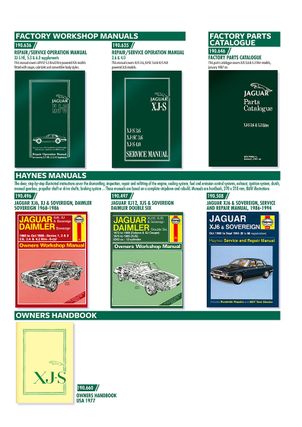 Jaguar XJS - Workshop & service manuals Workshop manuals 1