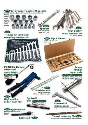 MGA 1955-1962 - General tools Tool kit & tools 7