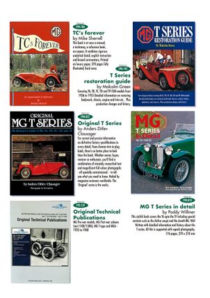 MGTC 1945-1949 - Workshop & service manuals Models & books 2