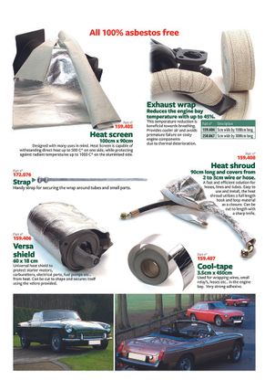 MGB 1962-1980 - Heat reduction products Heat reduction 1