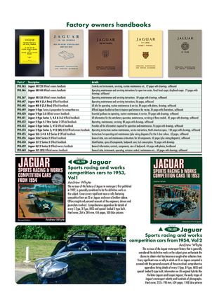 Jaguar XK120-140-150 1949-1961 - Workshop & service manuals Owners handbook 1