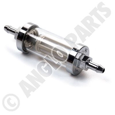 FUEL FILTER, CHROME & GLASS 1/4" PRO804 101.821  ricambi FUEL FILTER, CHROME & GLASS 1/4" PRO804 3