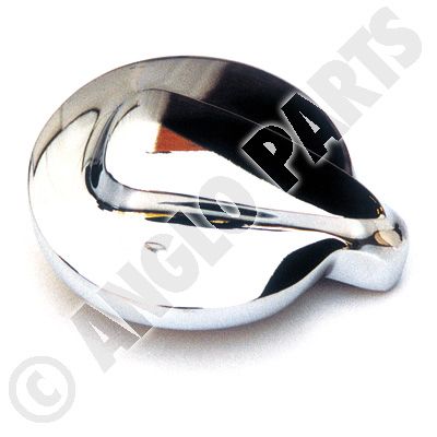 FUEL FILLER CAP CHROME MGTD/F KB180 101.108 MGTC 1945-1949 náhradní díly FUEL FILLER CAP CHROME MGTD/F KB180