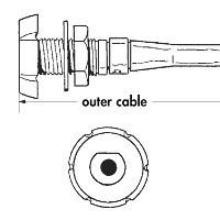 OUTER CABLE, CHOKE / SPITFIRE 518314 101.378  ricambi OUTER CABLE, CHOKE / SPITFIRE 518314 2