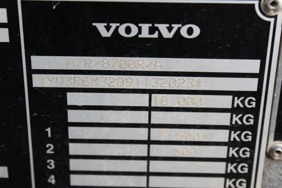 Belgian Bus Sales - Vehicle - Volvo B7R 2009 21119
