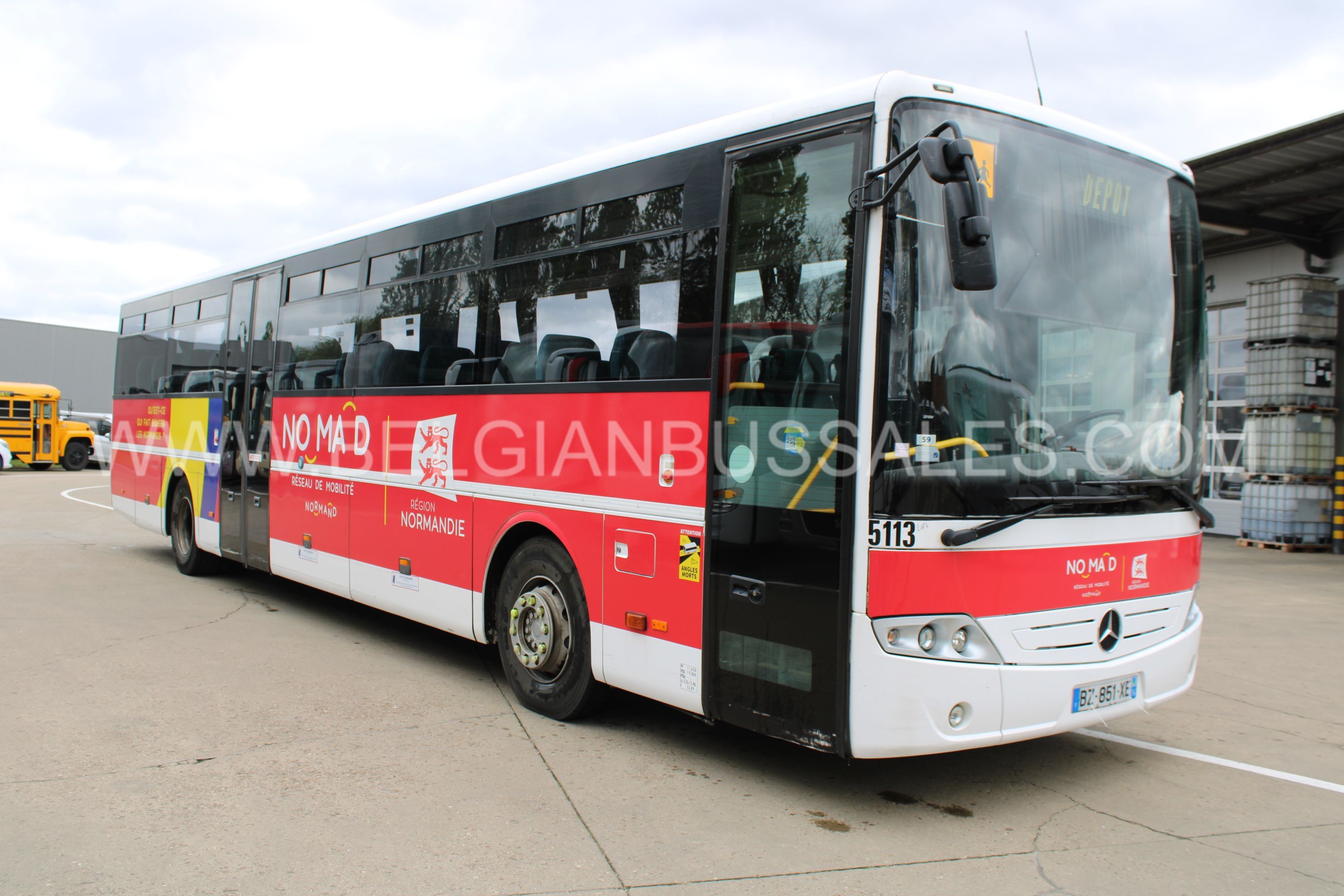 Belgian Bus Sales - Vehicle - Mercedes Intouro M / 13.0m / Manual / 2 ...