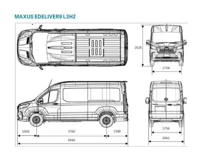 Nieuw Maxus eDeliver 9 Wit 2