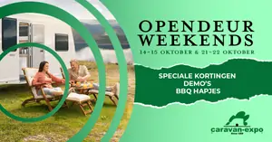 Caravan-expo opendeurweekends -  14-15/10/2023 - 21-22/10/2023