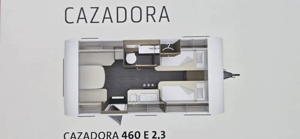 Nouveau TABBERT CAZADORA 460 E 2,3  11