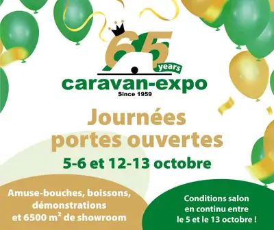 65ème anniversaire de Caravan Expo, tout le monde est le bienvenu ! 🤩🎉 🤩🎉