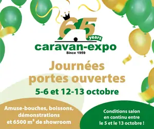 65ème anniversaire de Caravan Expo, tout le monde est le bienvenu ! 🤩🎉 🤩🎉