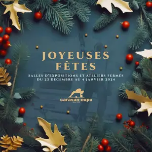 Joyeuses fêtes! Fermeture de Noël du 23/12 au 4/01