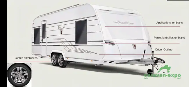  Neuf TABBERT PUCCINI 620 SD/F 2026 l Caravan-expo Bildidee 