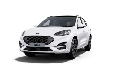 Nieuw Ford All-new kuga ST-Line X 2.5i PHEV 225pk/165kW - HF45 Auto NY5 - "Frozen White" Speciale niet-metaalkleur