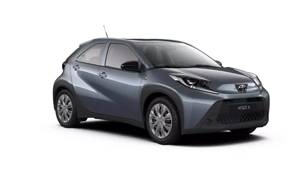 Nieuw Toyota Aygo x Hatchback 1.0L CVT play LHD 1K3 - CELESTITE GREY 2