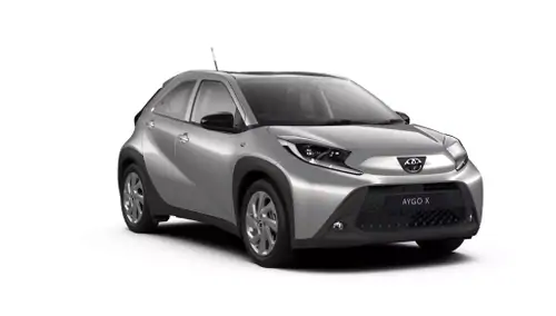 Nieuw Toyota Aygo x Hatchback 1.0L MT X play LHD 1L0 - Silver Metallic
