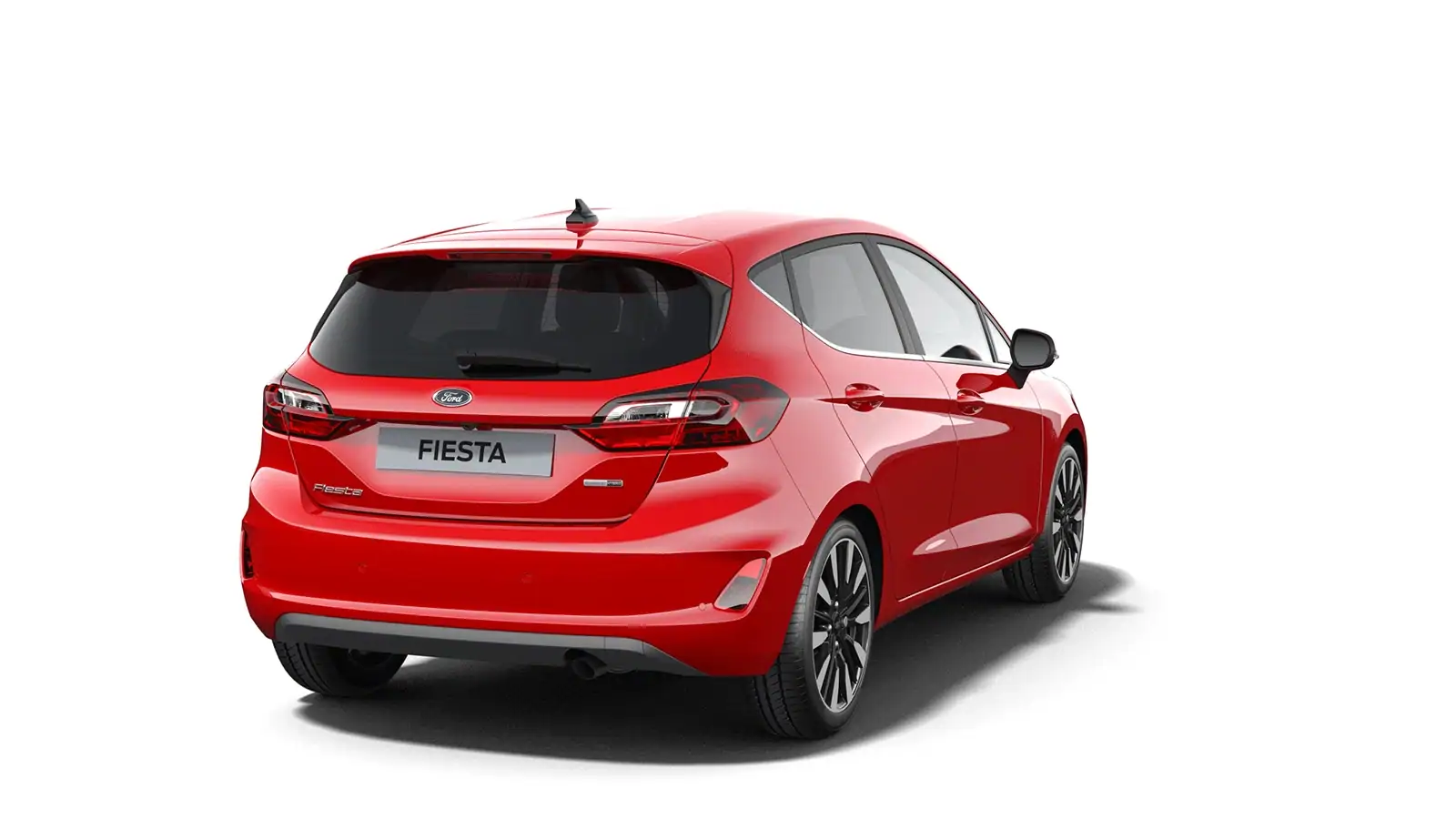 Nieuw Ford Fiesta mca Titanium Vignale 1.0i EcoBoost 100pk / 74kW M6 73M. - Exclusieve metaalkleur "Beautiful Berry" 4