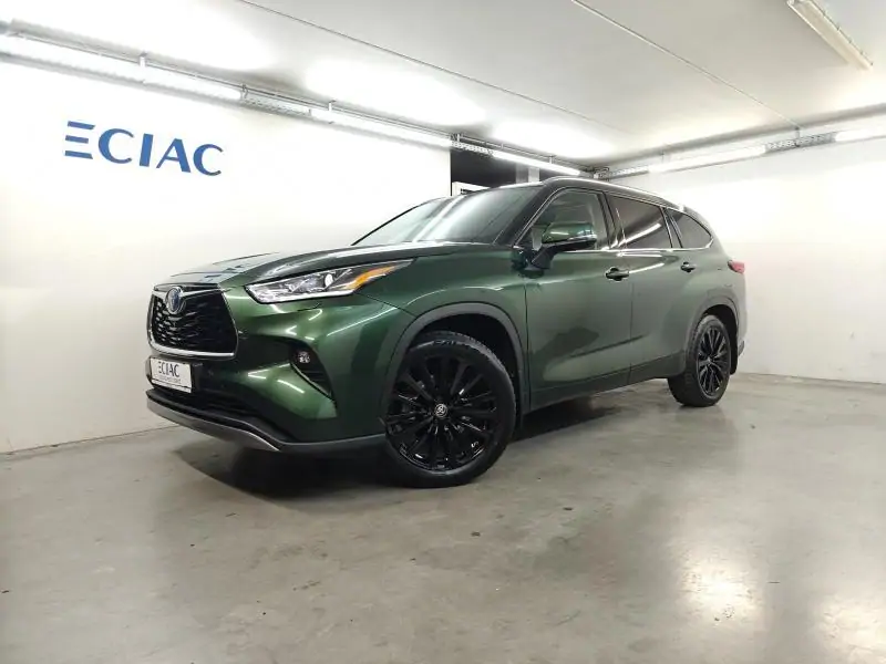 Occasie Toyota Highlander Premium Plus - Pano dak - Garantie GREEN - Vert 1