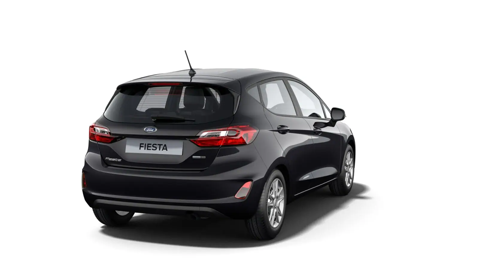 Nieuw Ford Fiesta mca Connected 1.0i EcoBoost 100pk / 74kW M6 JKD - Metaalkleur "Agate Black" 3