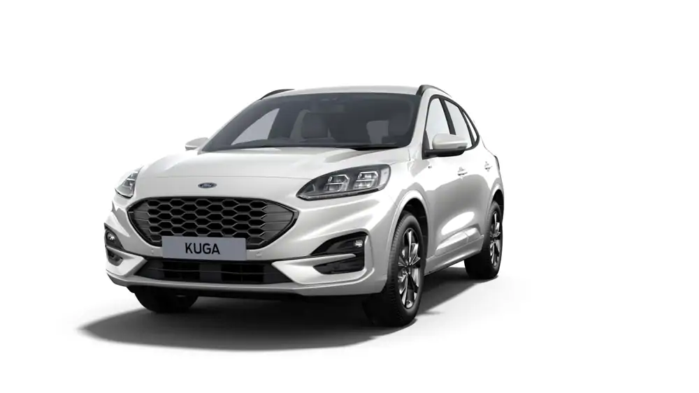 Nieuw Ford All-new kuga ST-Line 2.5i PHEV 225pk/165kW - HF45 Auto NYA - "Platinum White" Exclusieve metaalkleur 1