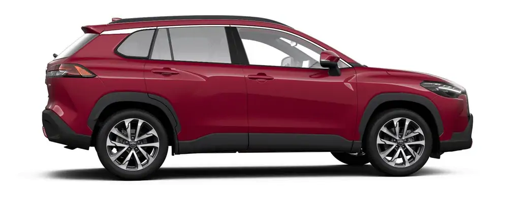 Nieuw Toyota Corolla cross SUV 1.8 Hybrid 2WD CVT Style LHD 3T3 - TOKYO RED MICA 3