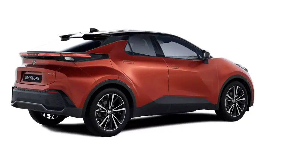 Nieuw Toyota Toyota c-hr 5 d. 1.8L Hybrid CVT Prestige LHD M35 - Metal Oxide (4Z3)/ Black (202) 2