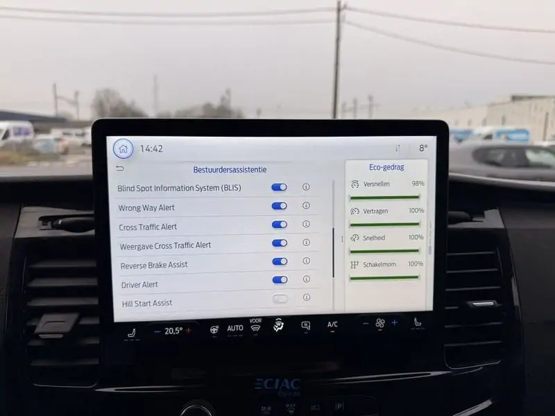 Occasie Ford Transit 2t mca 350L Gesloten bestelwagen L3 Trend M6 2.0 TD 165 pk N1 Euro 73W - Frozen White 30