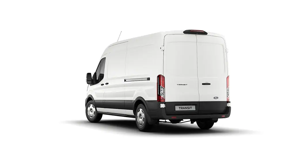Nieuw Ford Transit 2t mca 350L Multi use: bestelwagen met dubbele cabine L3 Trend M6 RWD 2.0 TD 165 pk N1 Euro 6.2 BAA - Frozen White 4