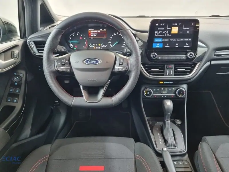 Occasie Ford Fiesta mca ST-Line 1.0i EcoBoost mHEV 125pk / 92kW A7 JKD - Metaalkleur "Agate Black" 3