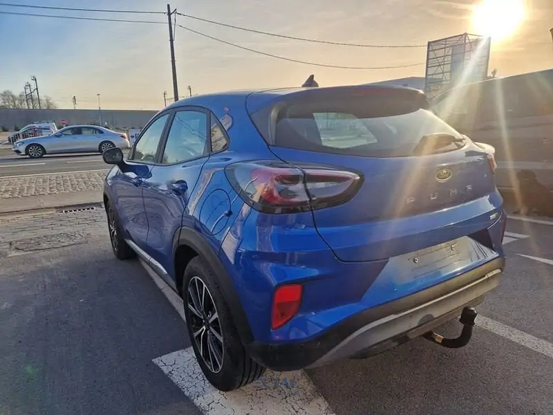 Occasie Ford Puma Titanium 1.0i EcoBoost mHEV 125pk / 92kW A7 2ZI - Speciale metaalkleur "Desert Island Blue" 4