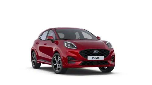 Nieuw Ford Puma mca (bx726) ST-Line 1.0i EcoBoost mHEV 125pk / 92kW M6 PN4JG - "Fantastic Red" Exclusieve metaalkleur