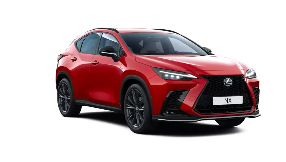 Nieuw Lexus Nx phev Wagon 450h+ E-CVT F SPORT Line LHD 3T5 - Radiant Red (3T5) 1
