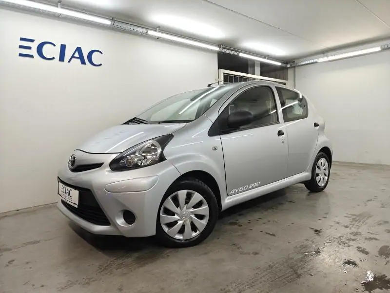 Occasie Toyota Aygo Life - 60987km - Airco - Garantie GREY - Gris 1