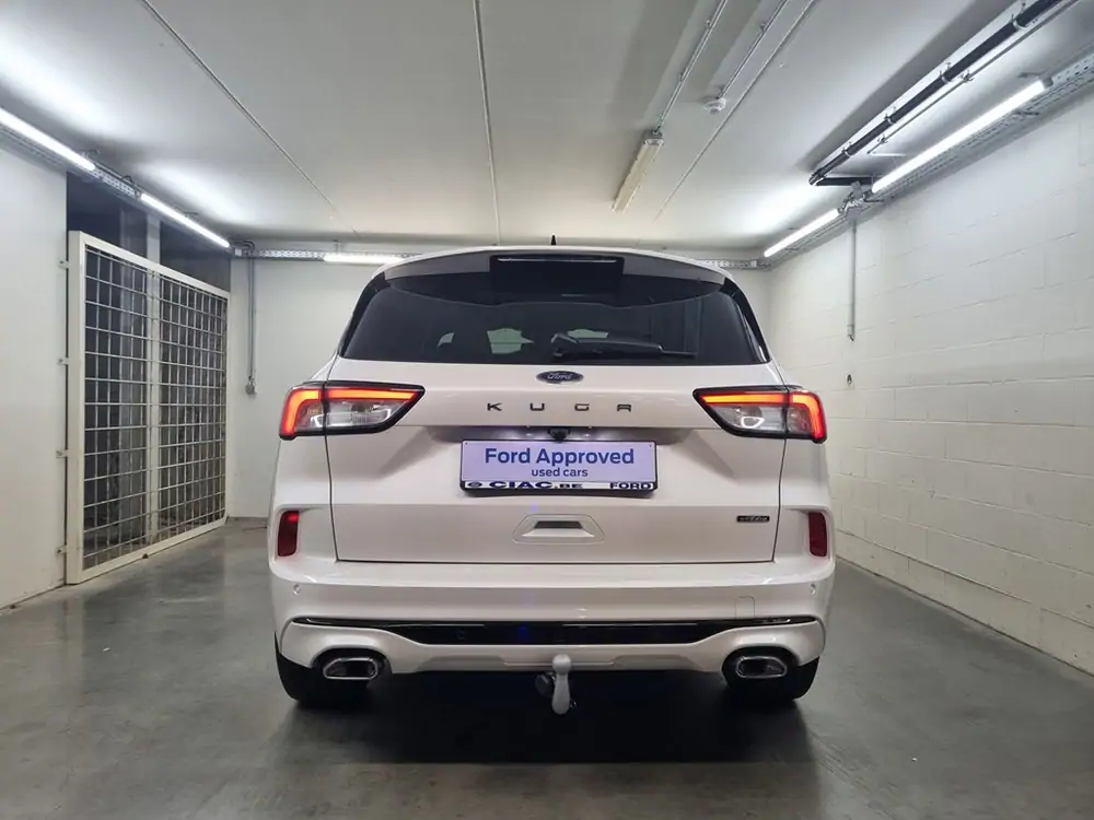Occasie Ford All-new kuga ST-Line X 2.5i PHEV 225pk/165kW - HF45 Auto NYA - "Platinum White" Exclusieve metaalkleur 8